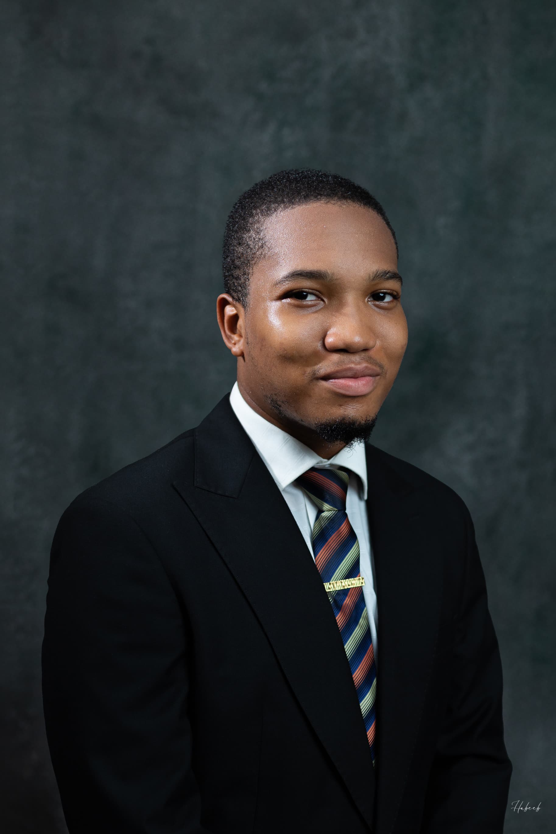 Headshot of Mustapha Madehin, the KV Klub's President