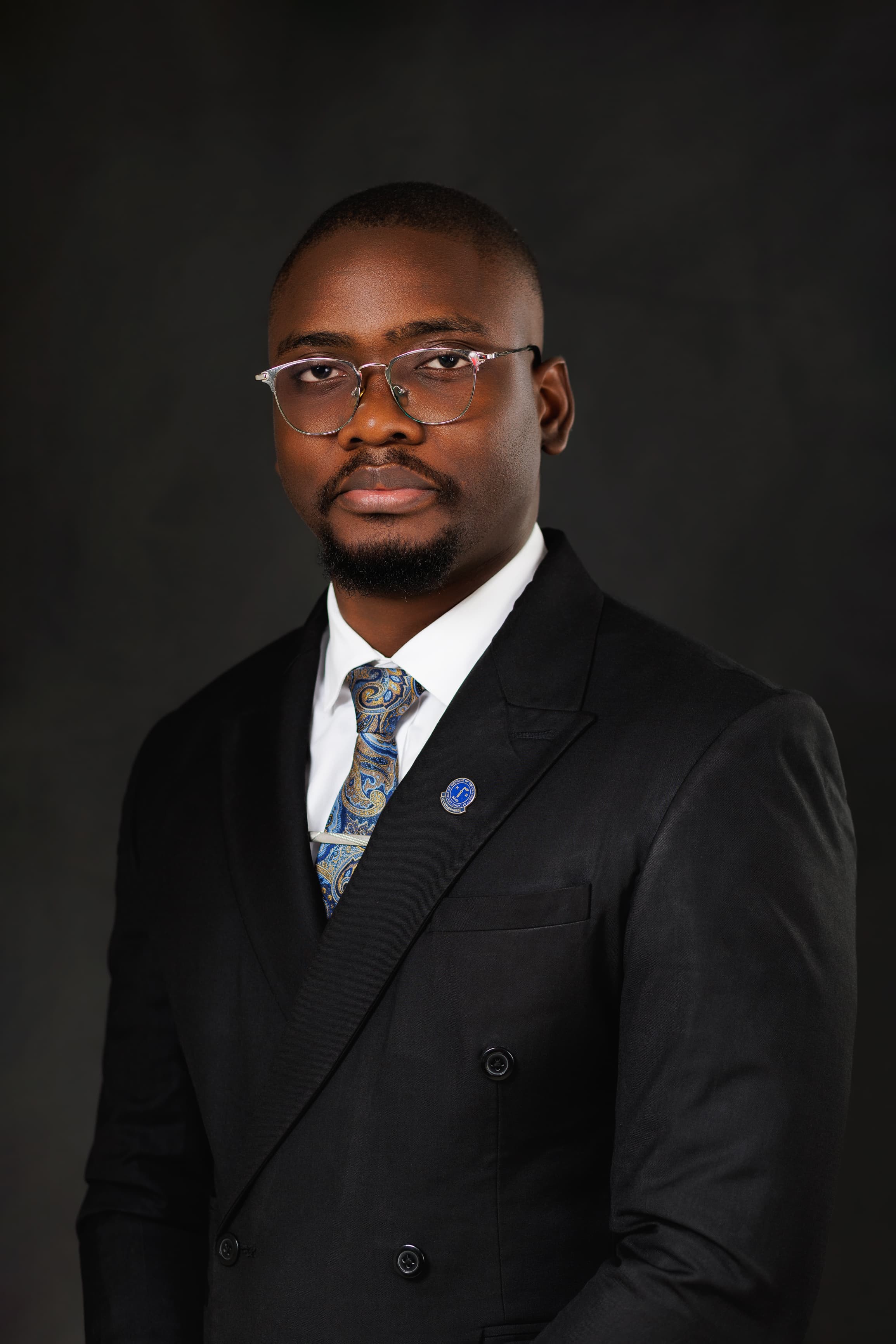 Headshot of Mustapha Madehin, the KV Klub's President