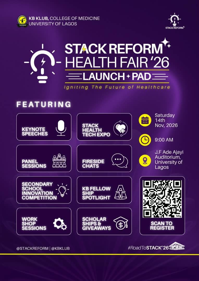 A graphic poster describing the event