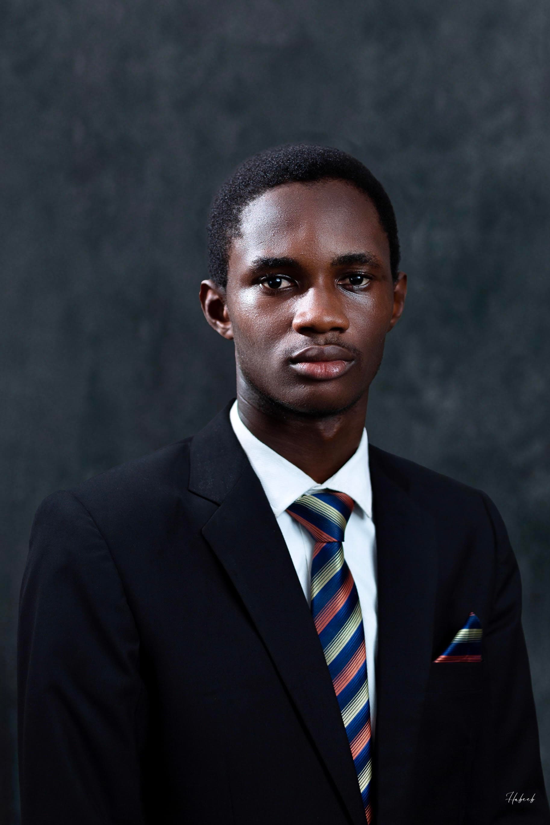 Headshot of Mustapha Madehin, the KV Klub's President