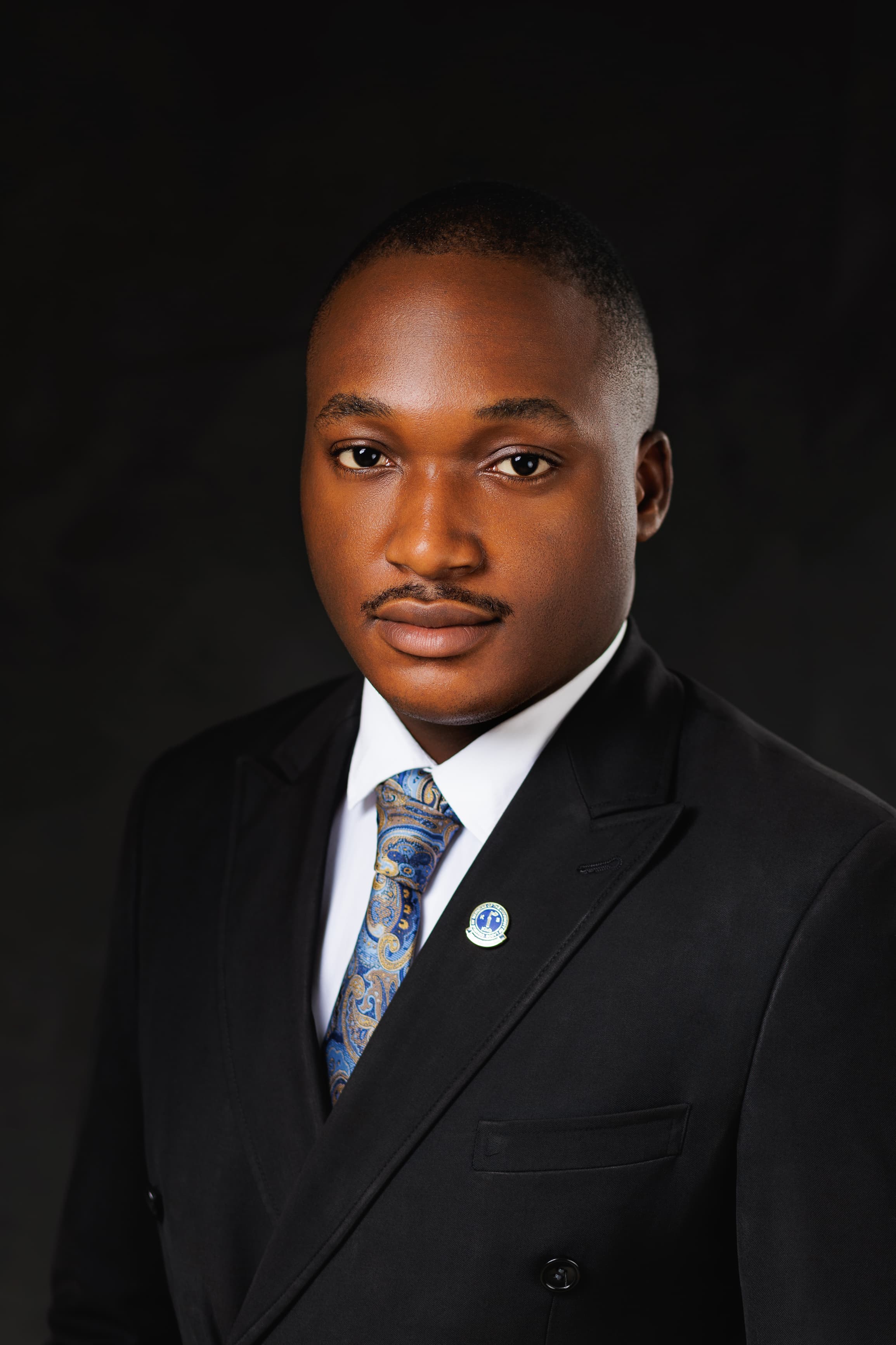 Headshot of Mustapha Madehin, the KV Klub's President